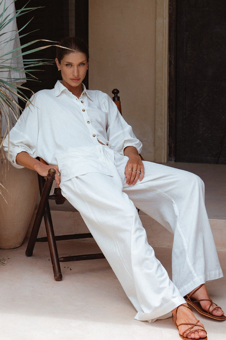 Corsica Linen Shirt by Bali Lane