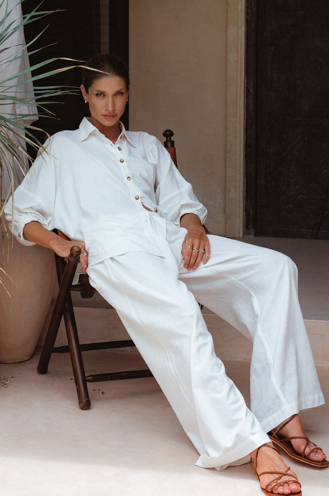 Corsica Linen Shirt by Bali Lane