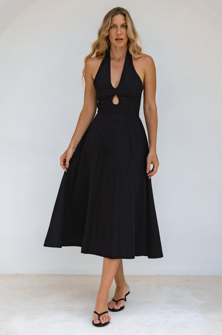 Costa Del Sol Halterneck Cotton Dress by Bali ELF