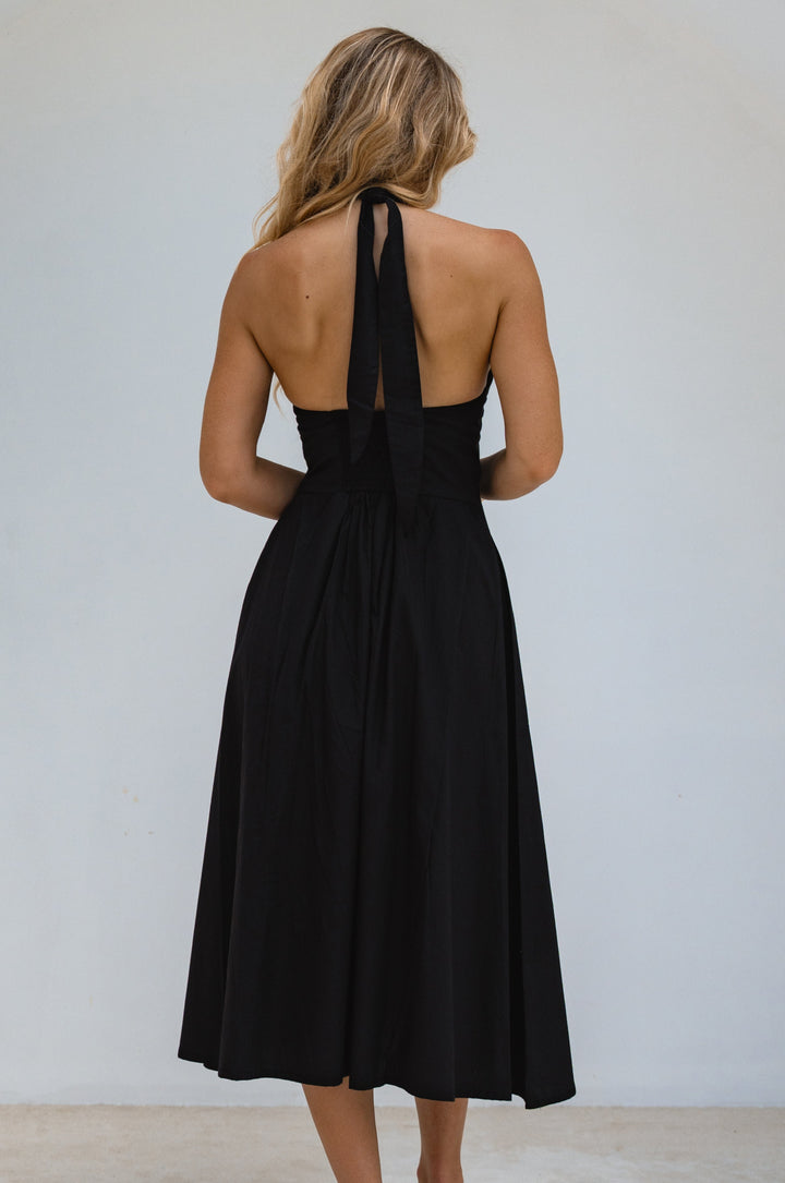 Costa Del Sol Halterneck Cotton Dress by Bali ELF