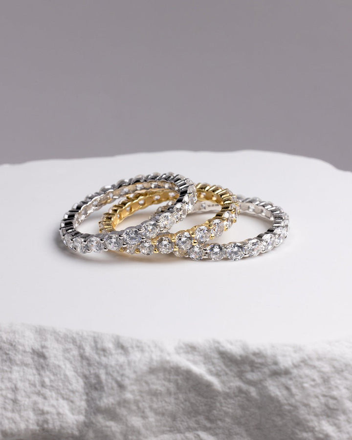 Gracie CZ Eternity Ring