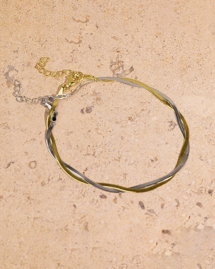 Herringbone Chain Bracelet