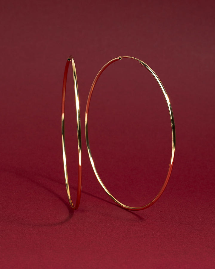 Infinity Hoops - 2.75"