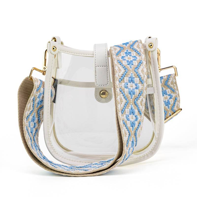 Compact Clear Courier | Choose Your Strap by Poppy Lee Lane