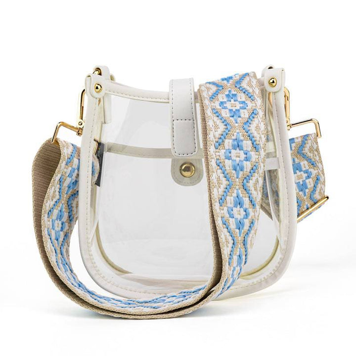 Compact Clear Courier | Choose Your Strap by Poppy Lee Lane