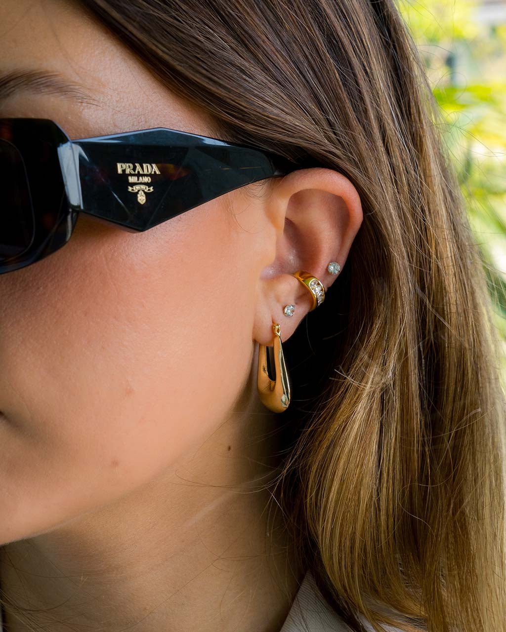 CZ Stud Earrings - 4mm