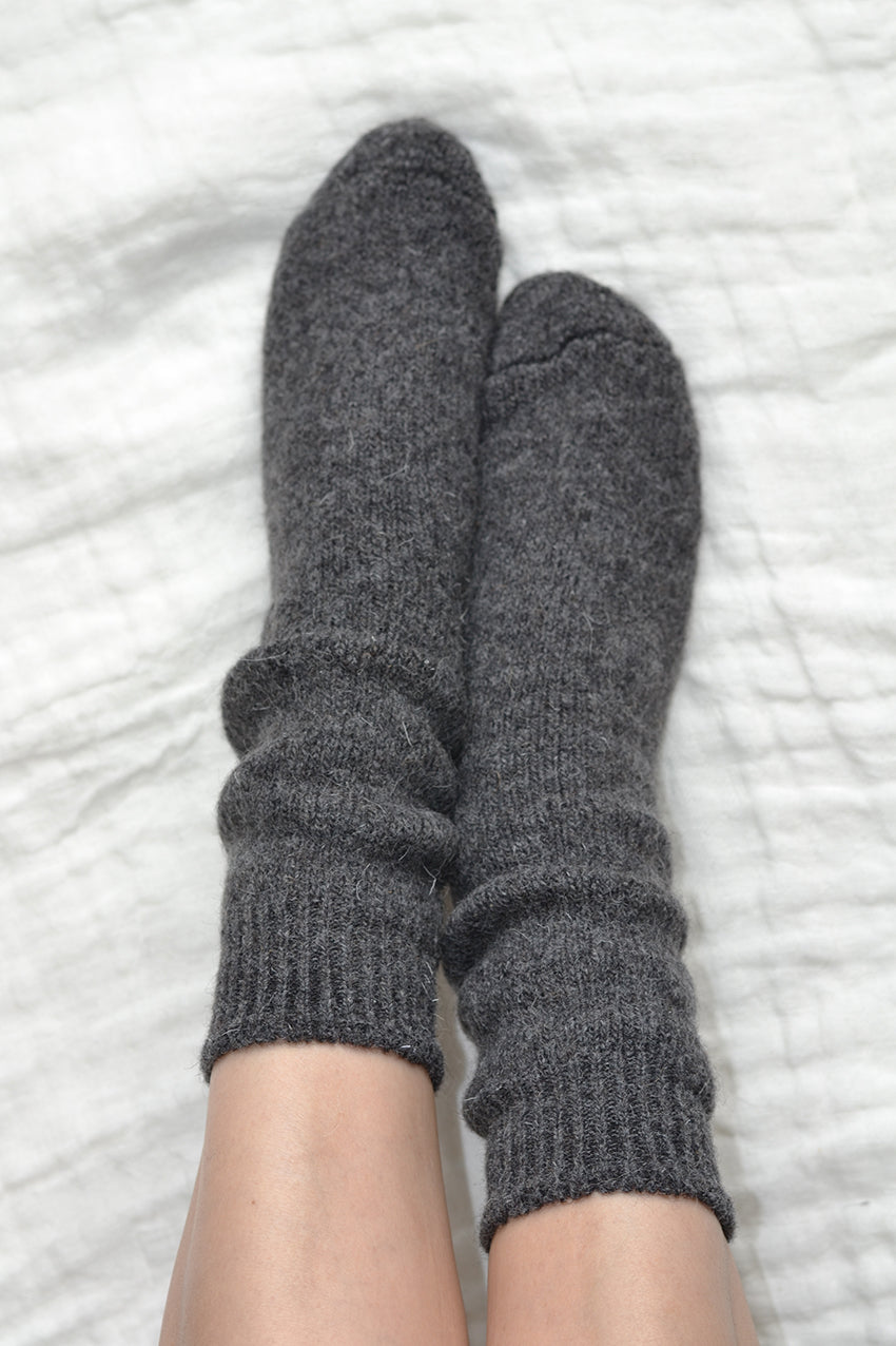 Valery Wool Socks by Linen Way