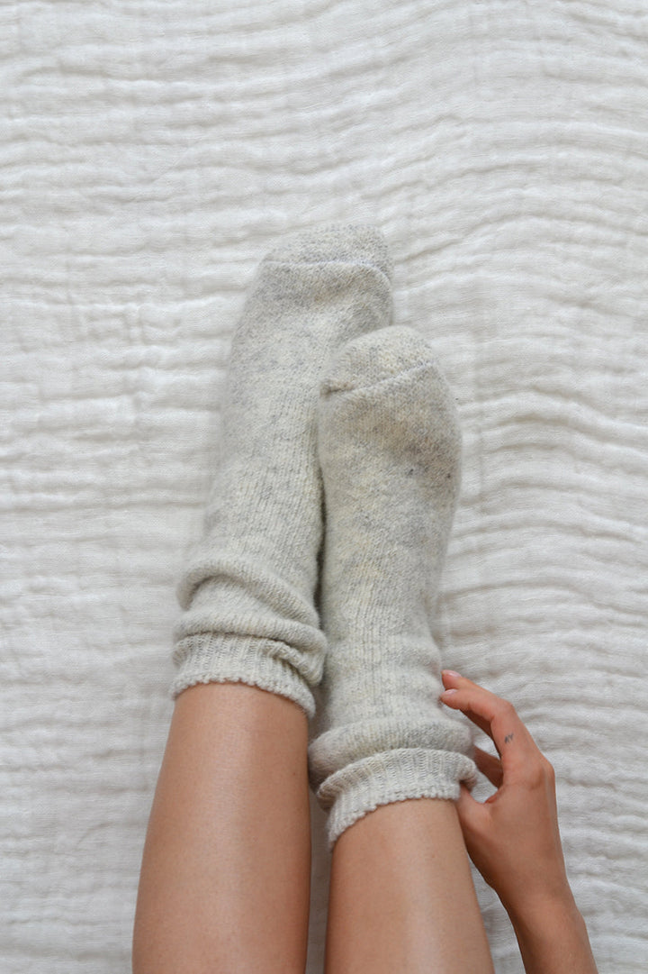 Valery Wool Socks by Linen Way