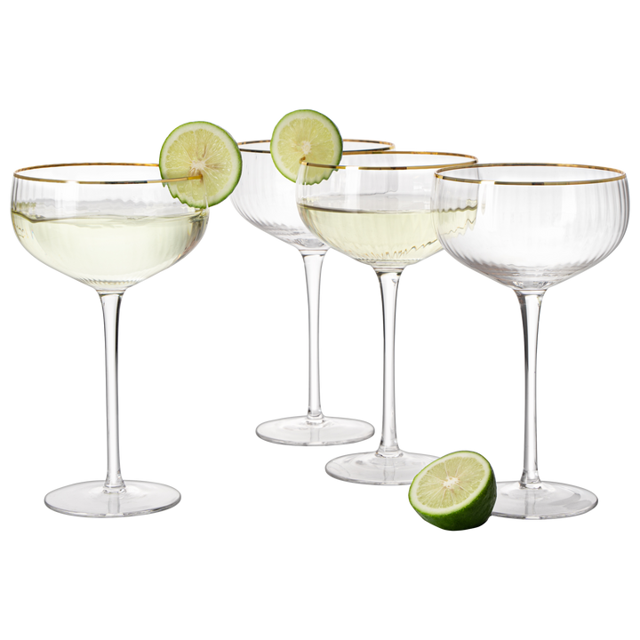 Coupe Cocktail Glasses 7 oz, Set of 4 Classic