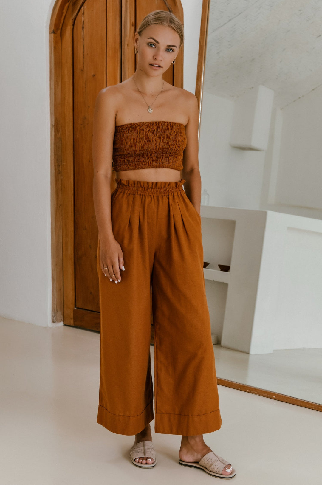 Delhi Linen Pants by Bali Lane