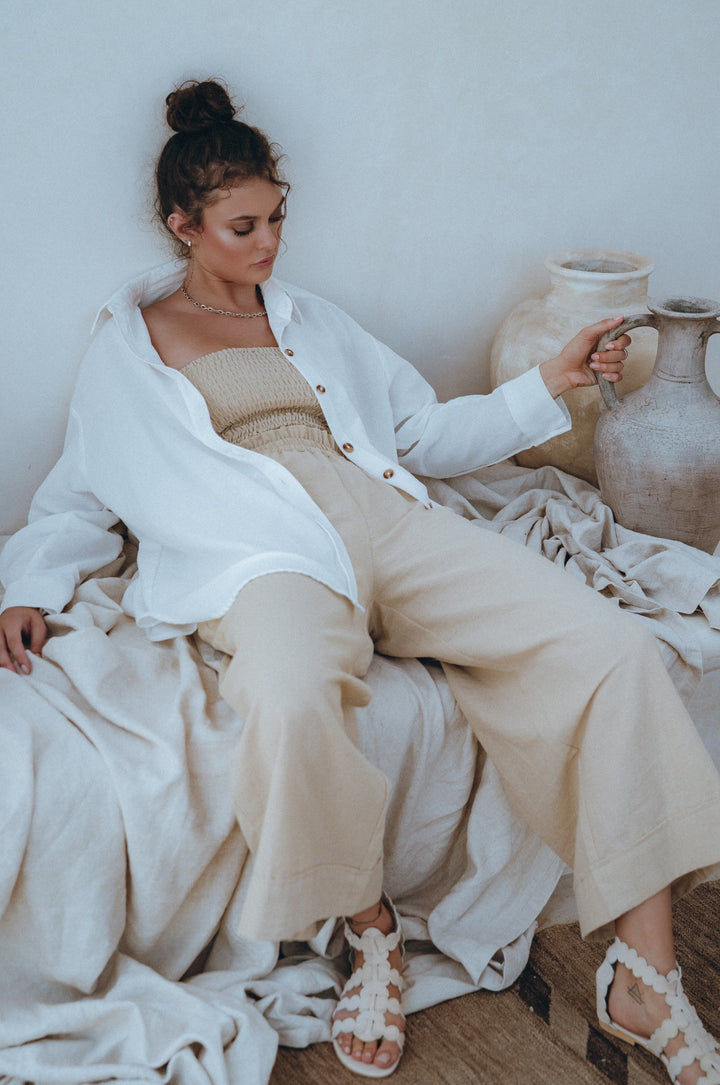 Delhi Linen Pants by Bali Lane