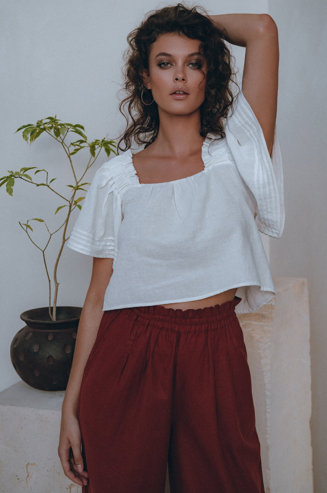 Delhi Linen Pants by Bali Lane