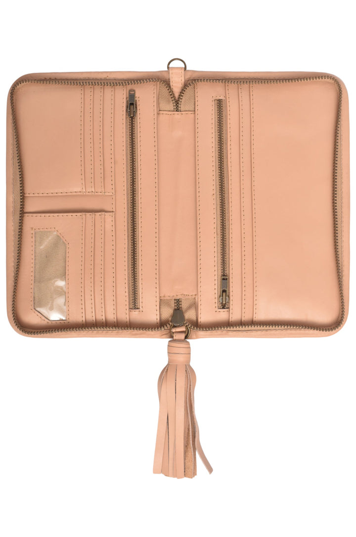 Demure Leather Clutch Wallet by Bali ELF