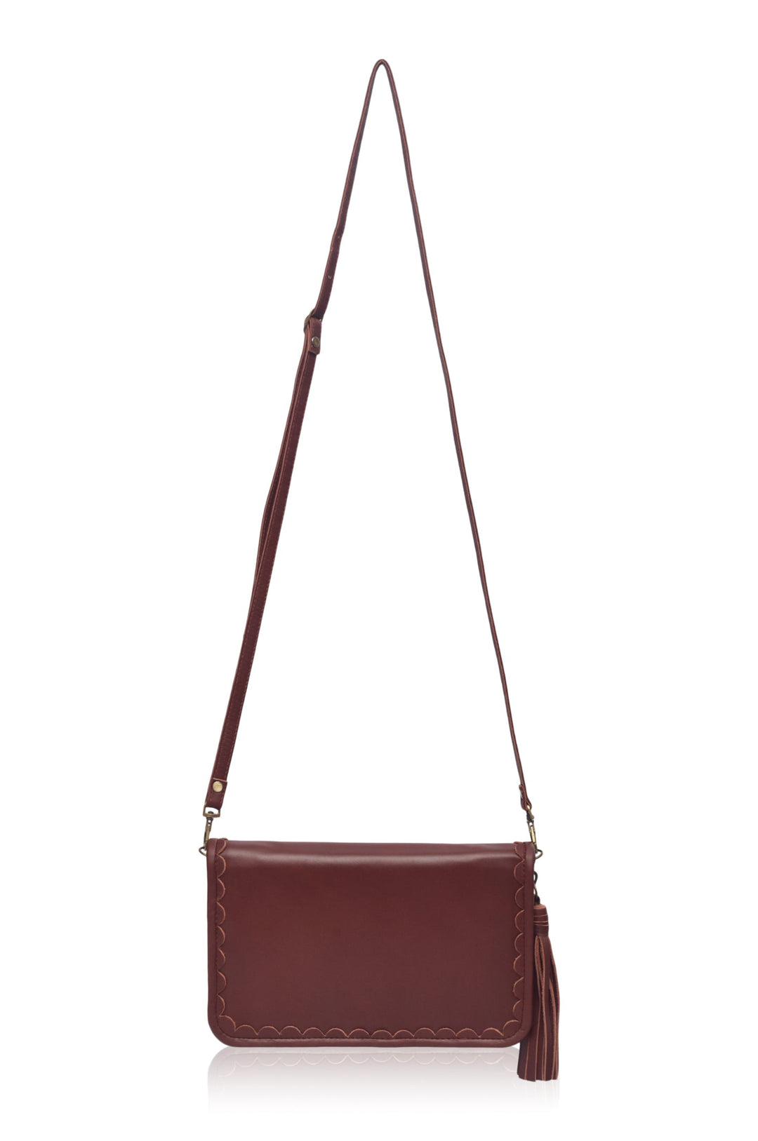 Demure Leather Clutch Wallet by Bali ELF