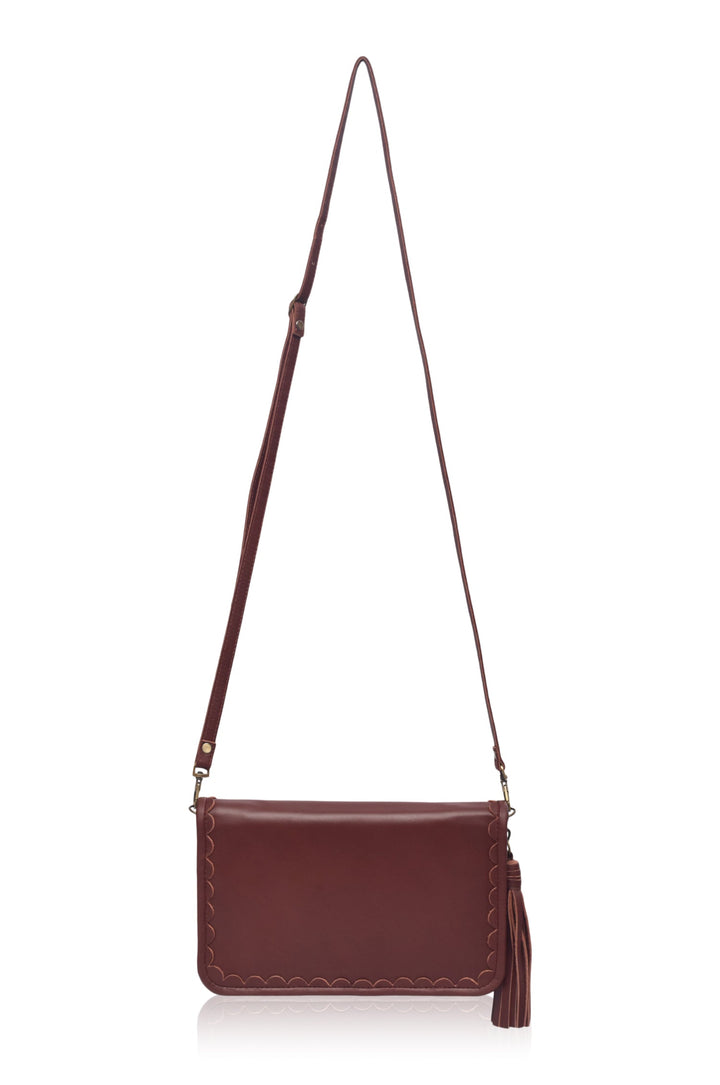 Demure Leather Clutch Wallet by Bali ELF