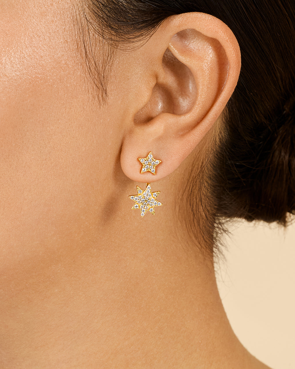 Starburst Jacket Earrings