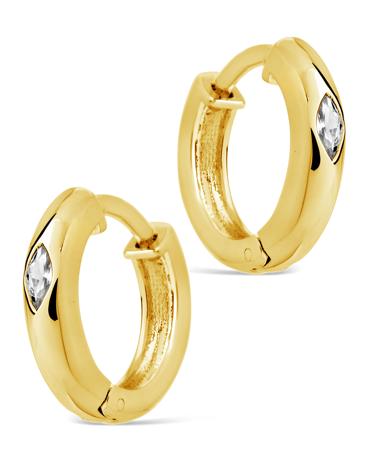 Rayne CZ Hoops