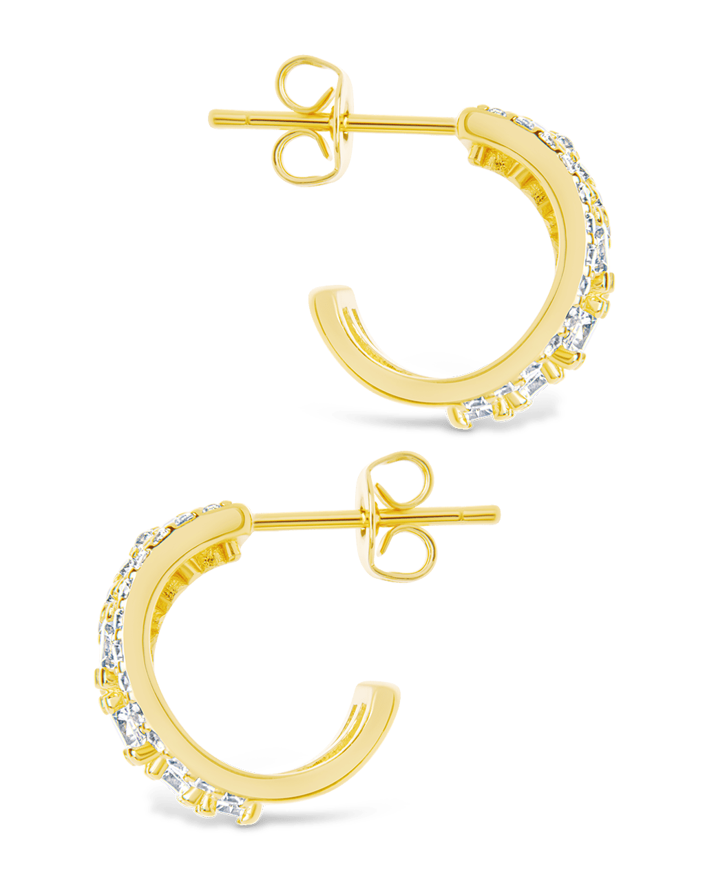 Yasmina CZ Hoop Earrings