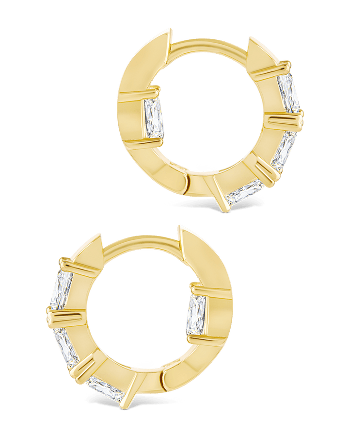 Cosima Baguette CZ Hoops