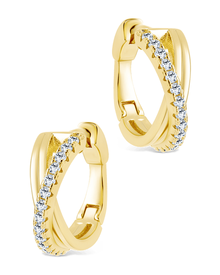 Juliana CZ Hoop Earrings