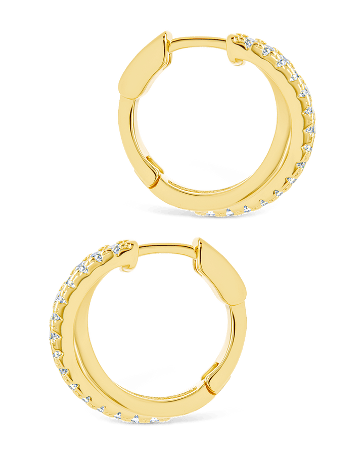 Juliana CZ Hoop Earrings
