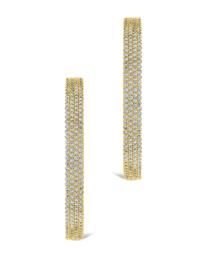 Velma CZ Statement Hoops