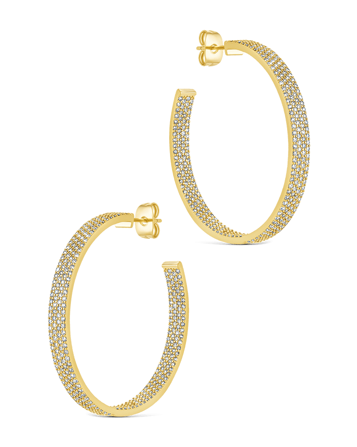 Velma CZ Statement Hoops
