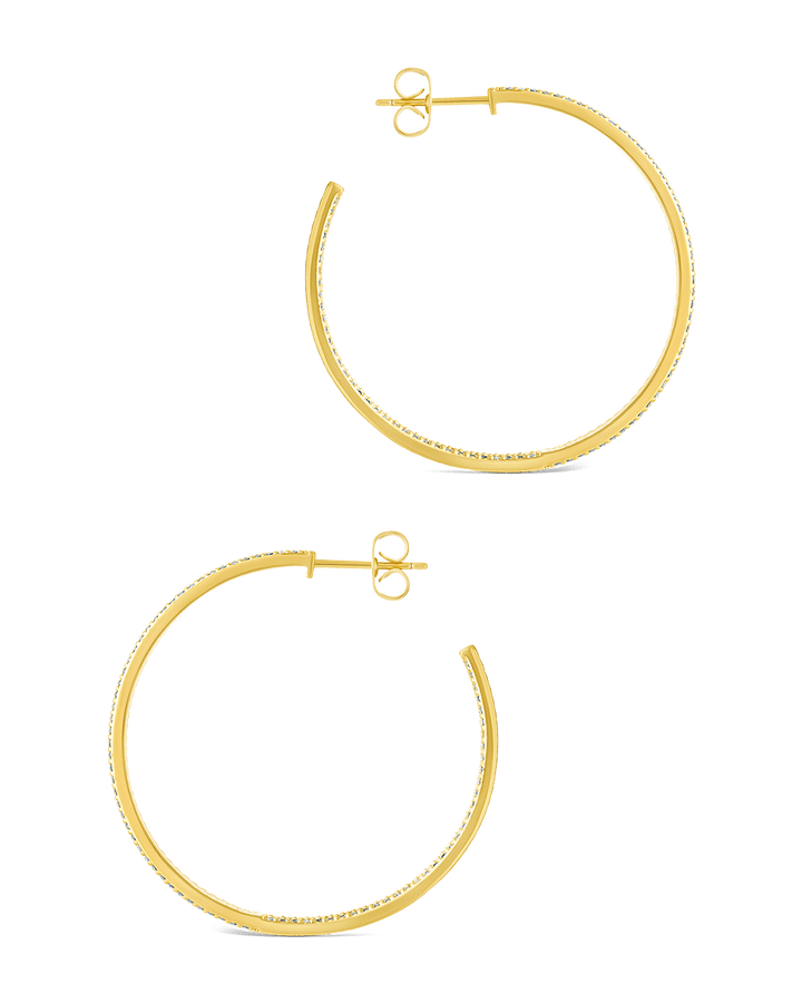 Velma CZ Statement Hoops