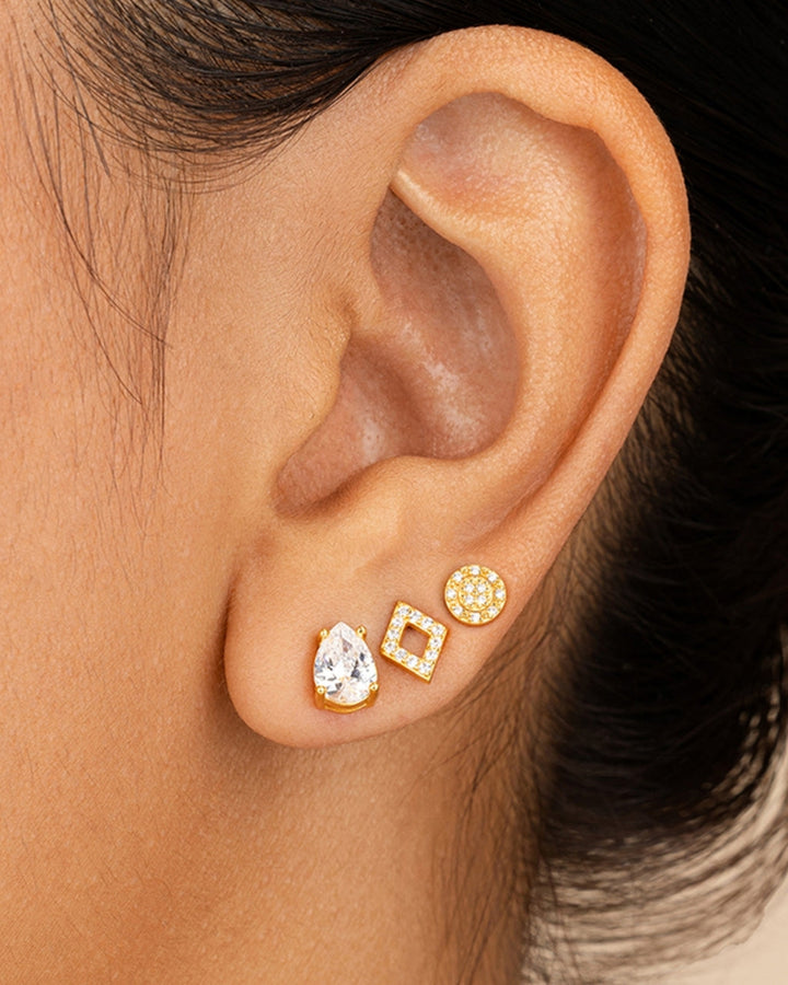 Geo Stud Set of 3