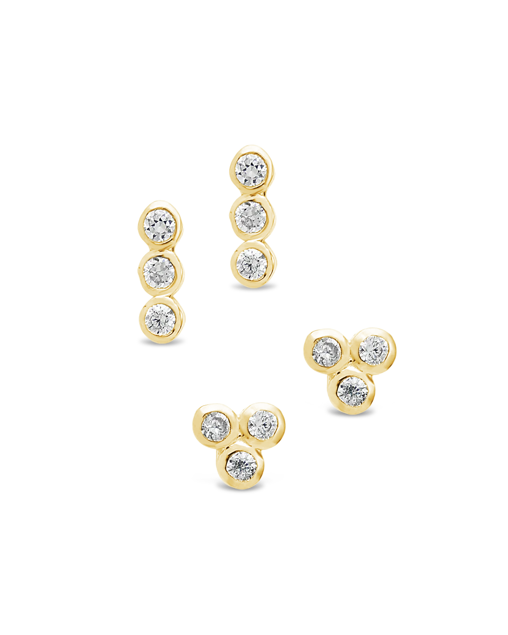 Bezel Stud Set - 2 pc