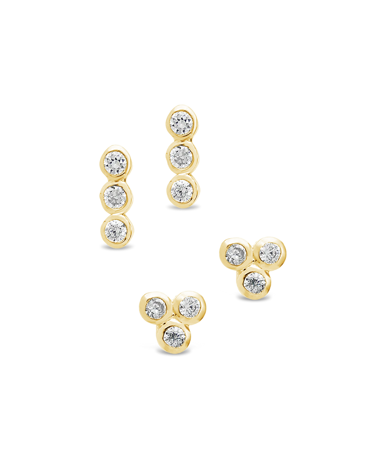 Bezel Stud Set - 2 pc