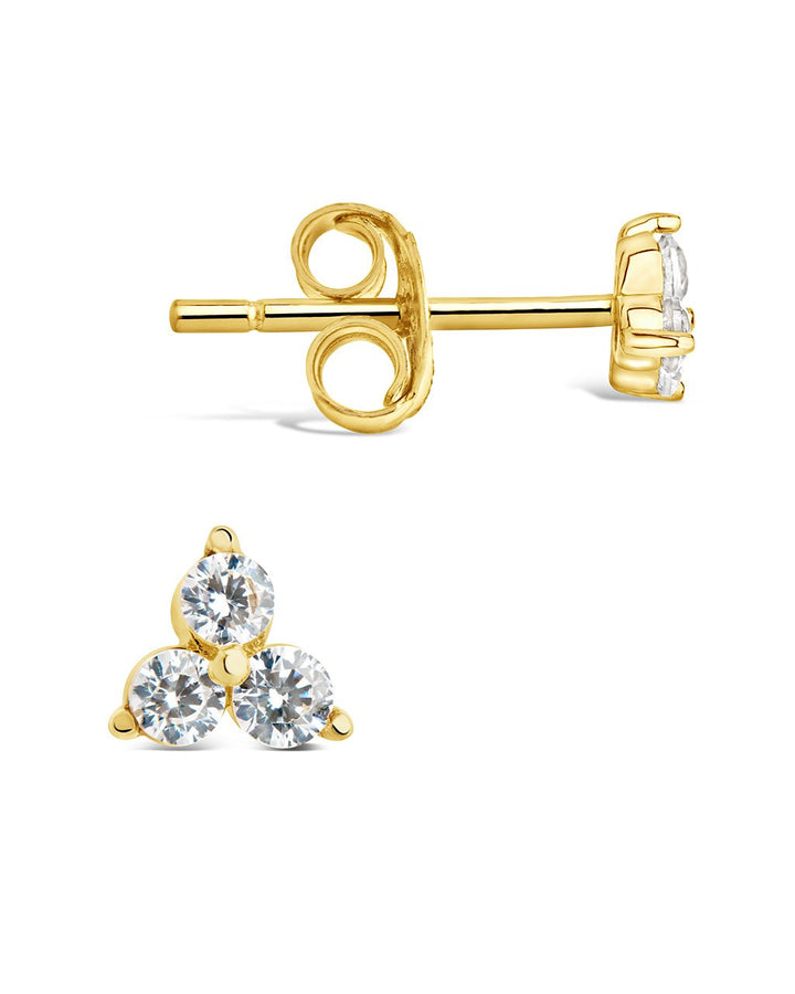 Pyramid Stud Earrings