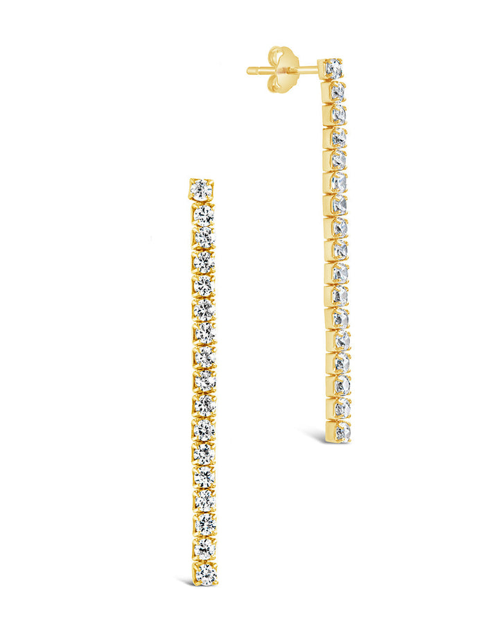 Linear Drop Earrings