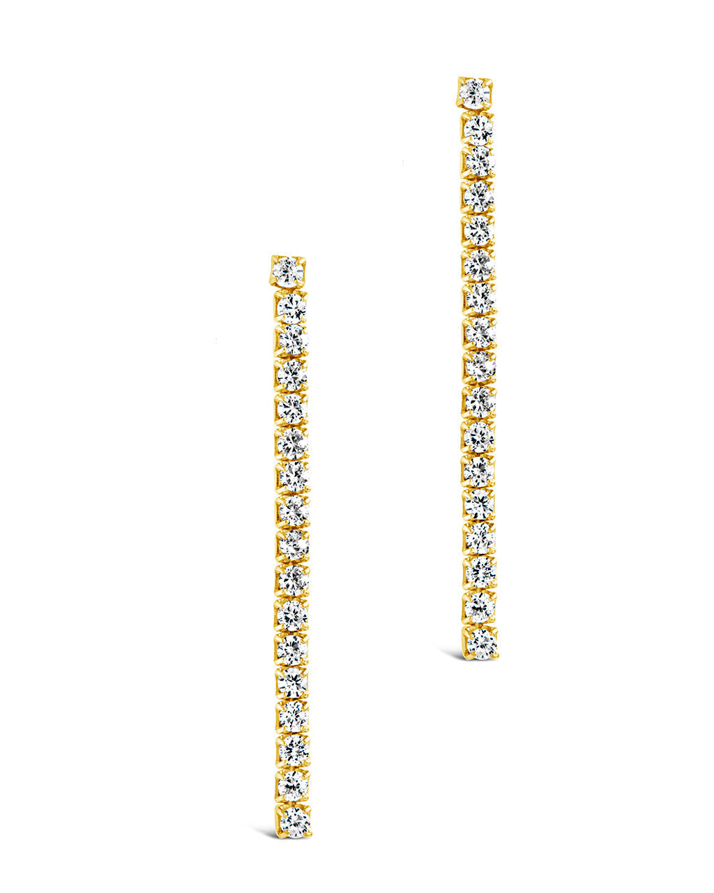 Linear Drop Earrings