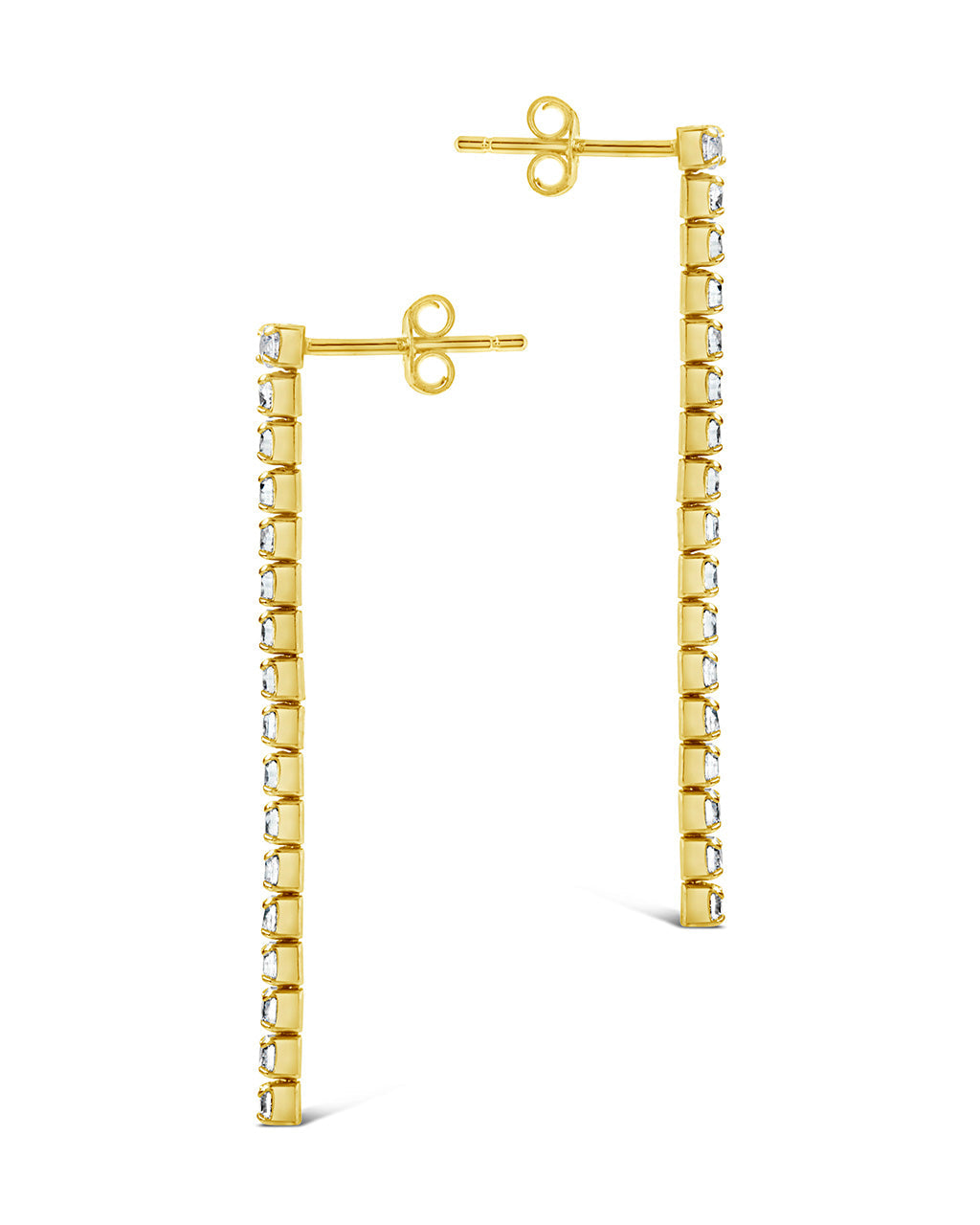 Linear Drop Earrings