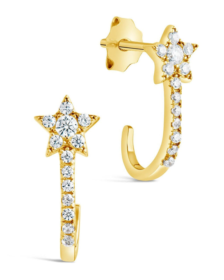 Star Jacket Earrings