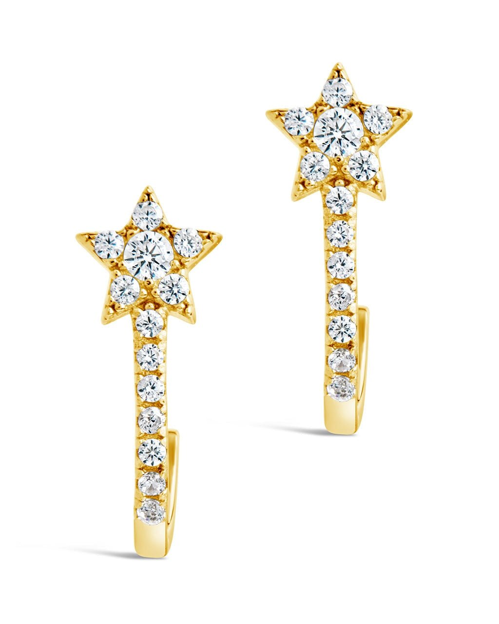 Star Jacket Earrings