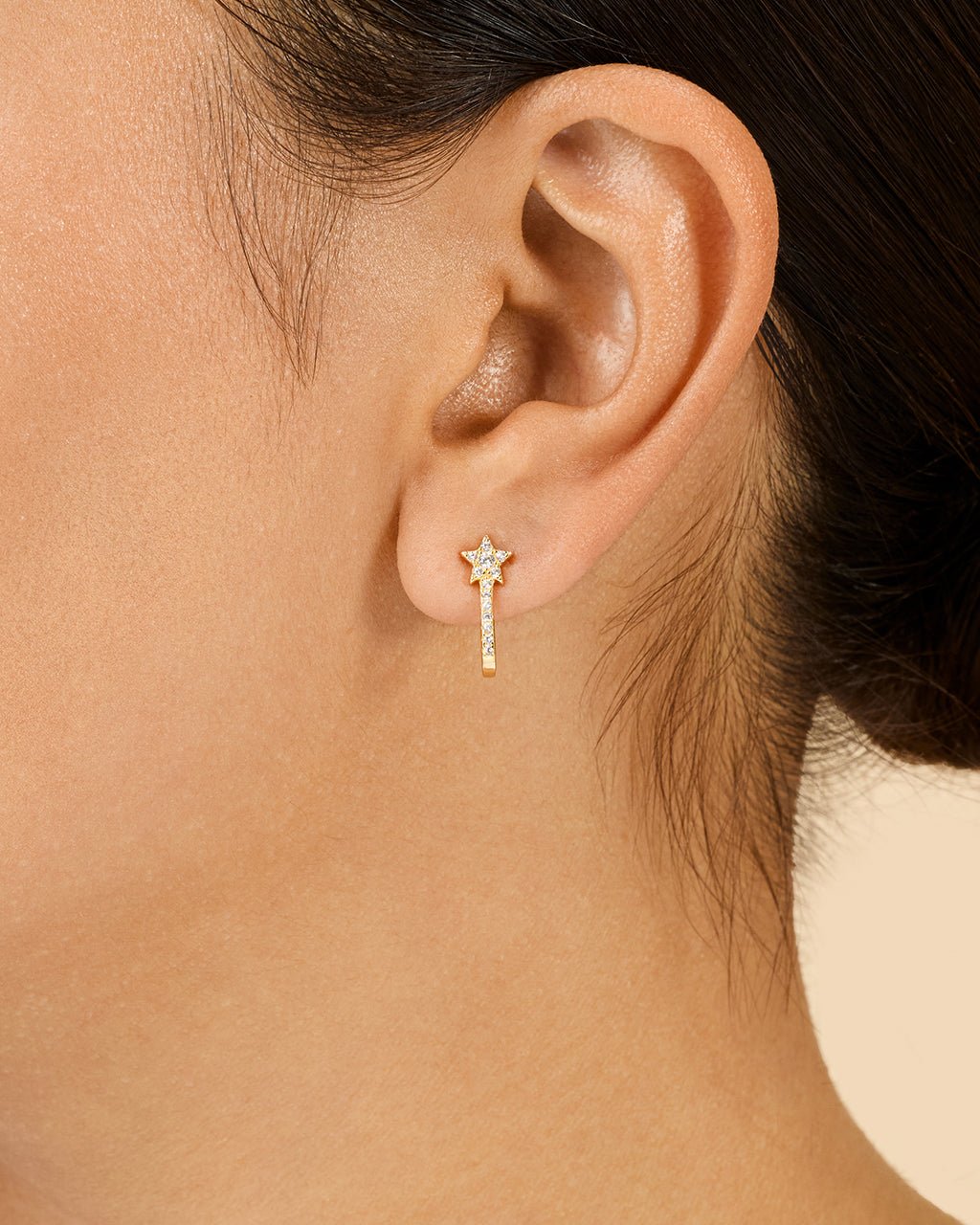 Star Jacket Earrings