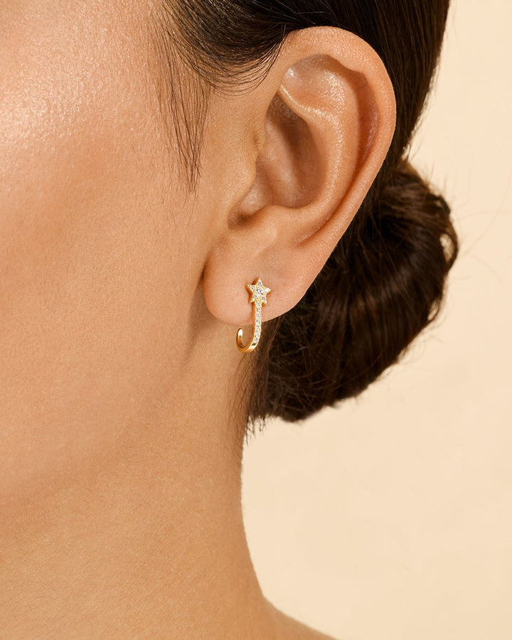 Star Jacket Earrings