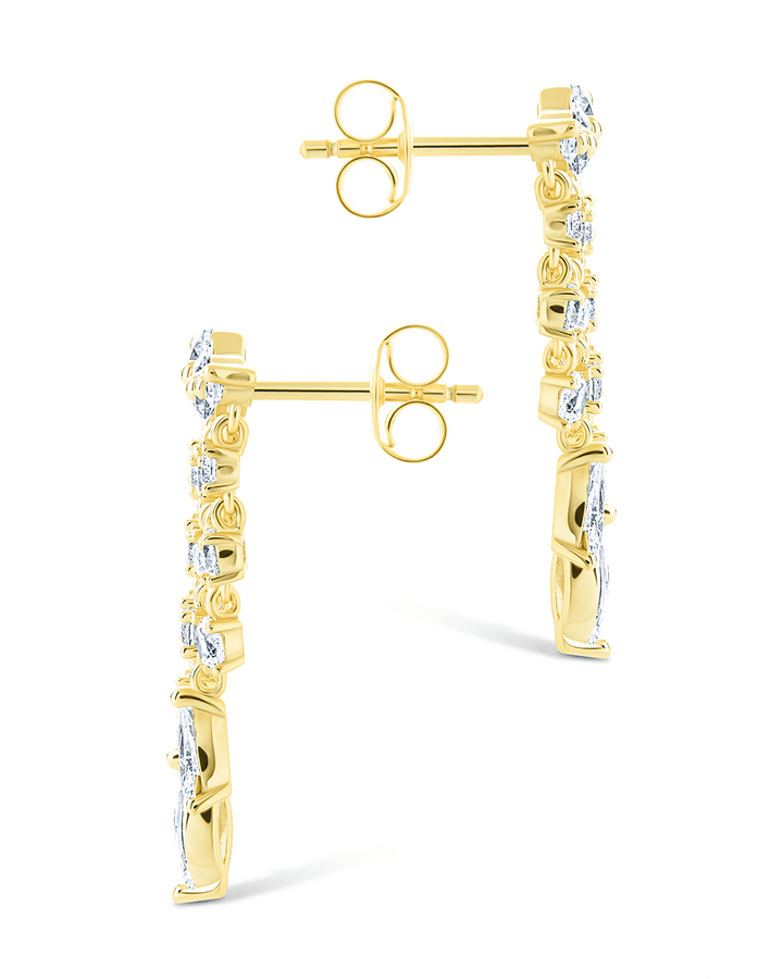 Adrian CZ Waterfall Statement Studs