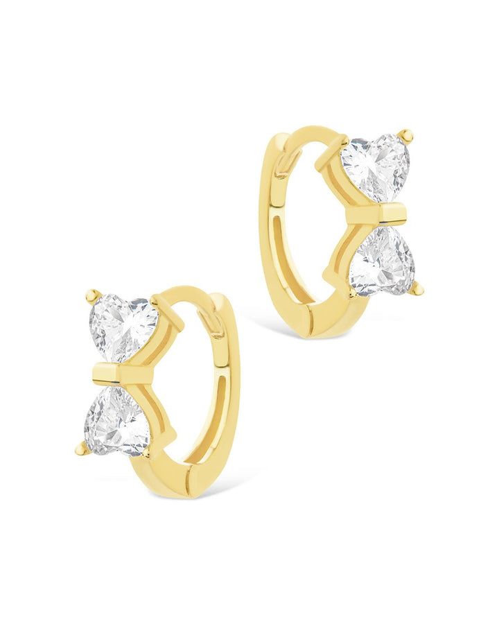 Ravenna CZ Micro Hoop Earrings