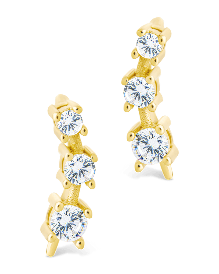 Round Cut Mini Ear Crawlers