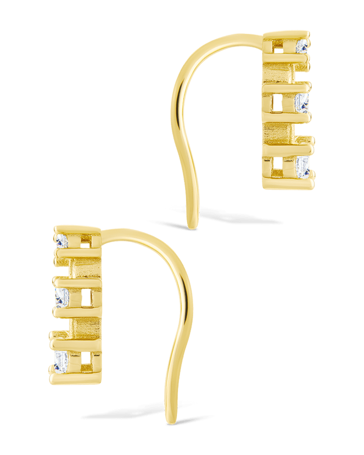 Round Cut Mini Ear Crawlers