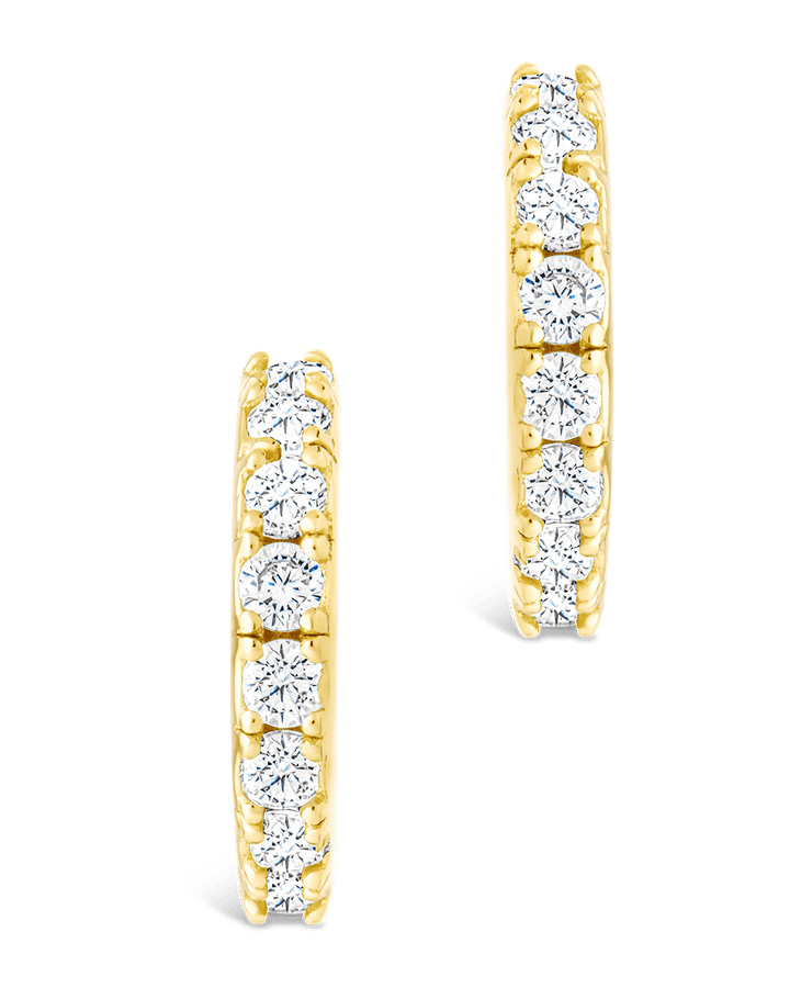 Eleri CZ Tube Hoops