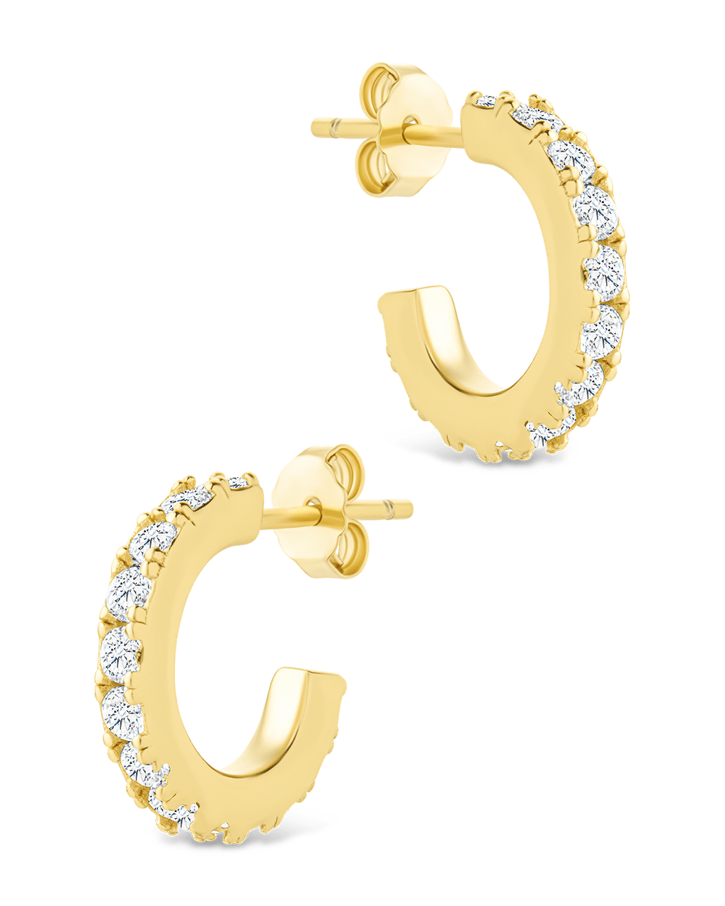 Eleri CZ Tube Hoops