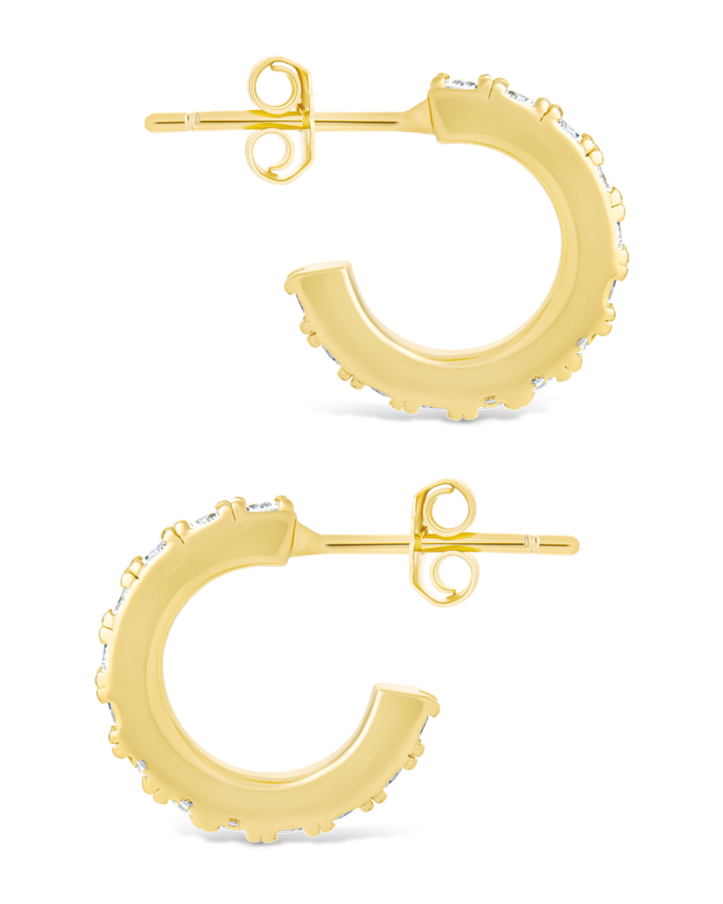 Eleri CZ Tube Hoops