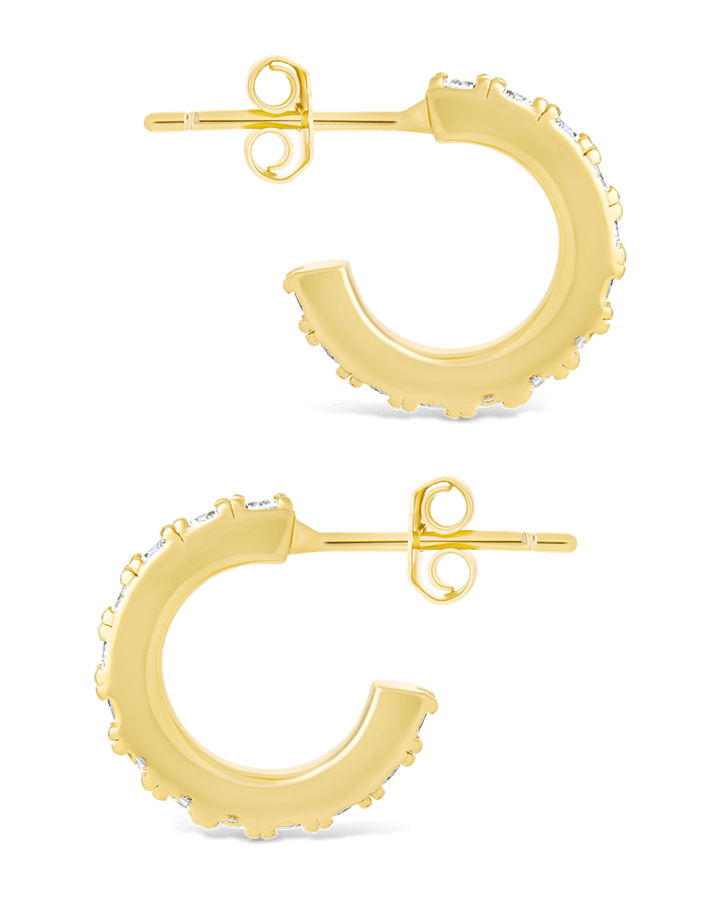 Eleri CZ Tube Hoops