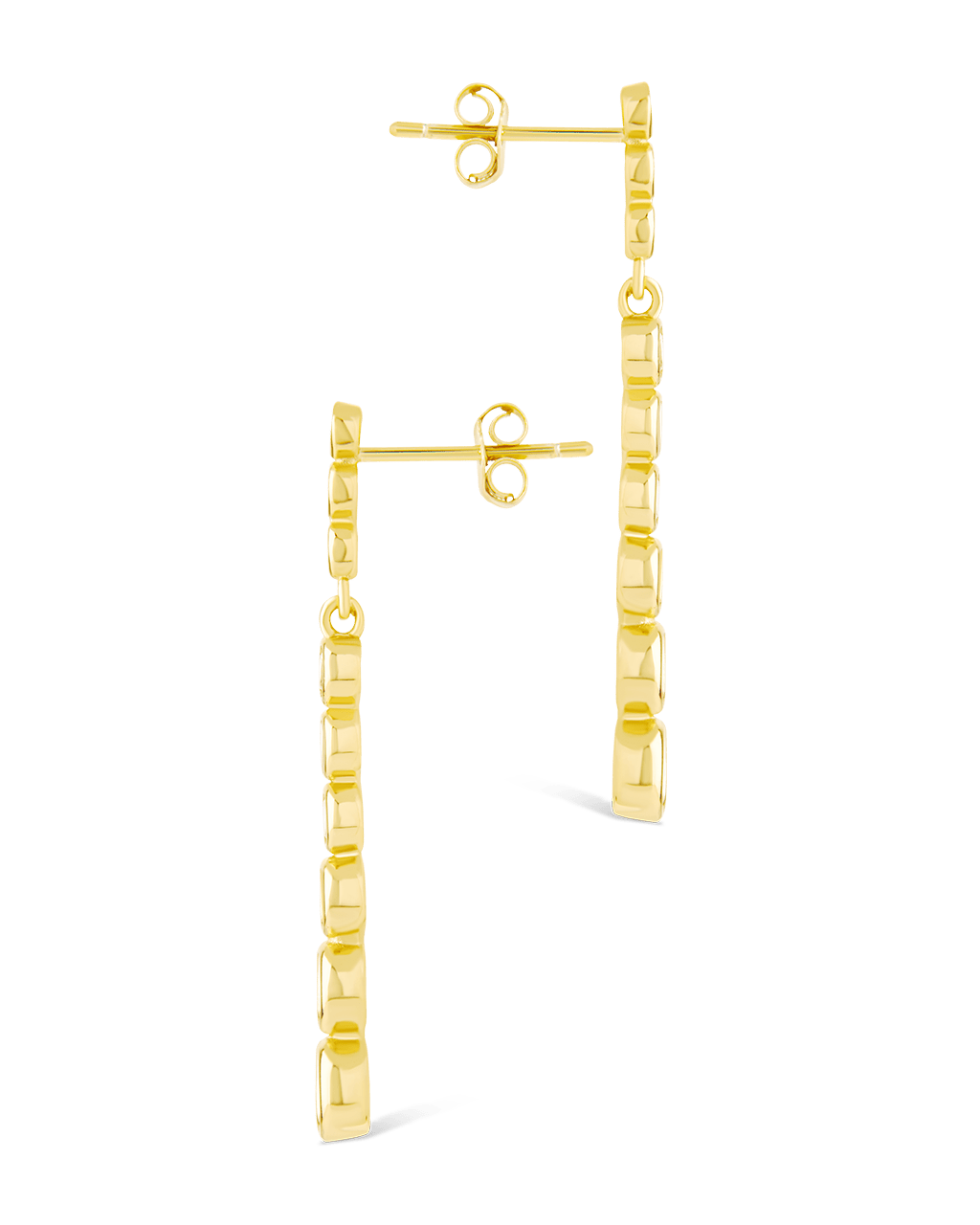 Helene Brilliant Cut CZ Dangle Earrings