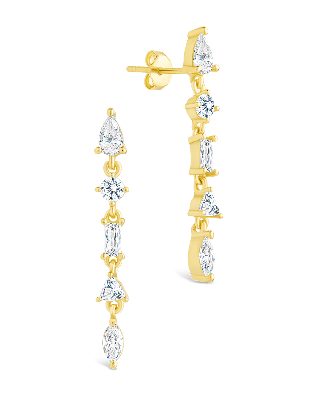 Jacinda CZ Dangle Earrings