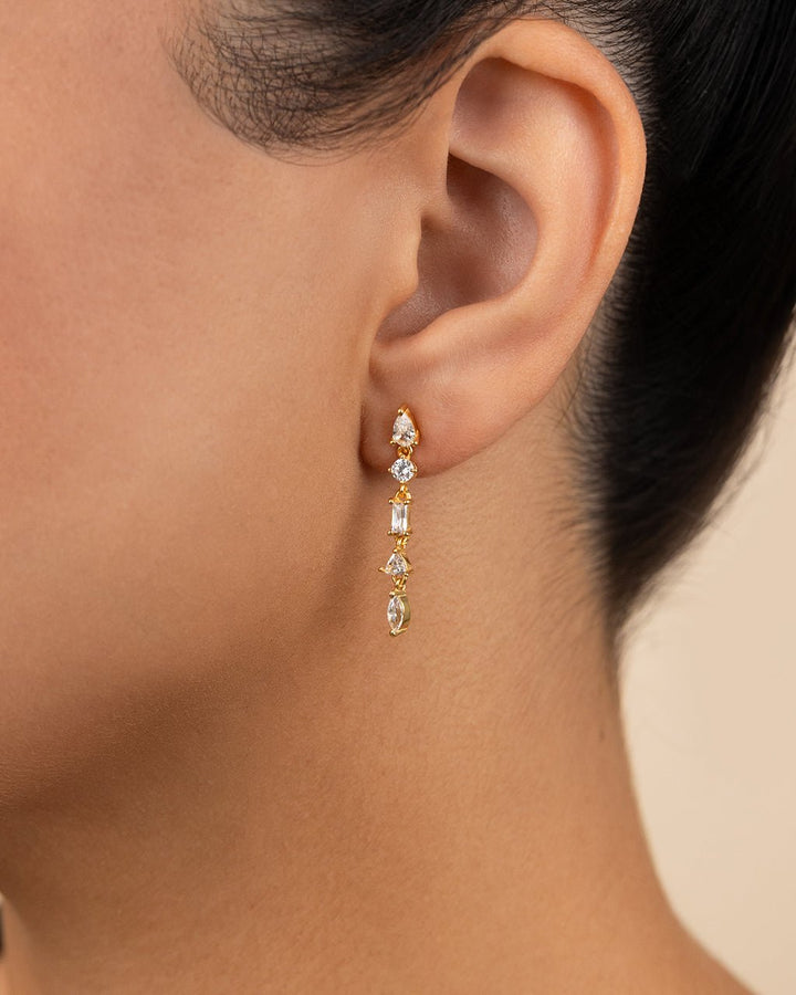 Jacinda CZ Dangle Earrings